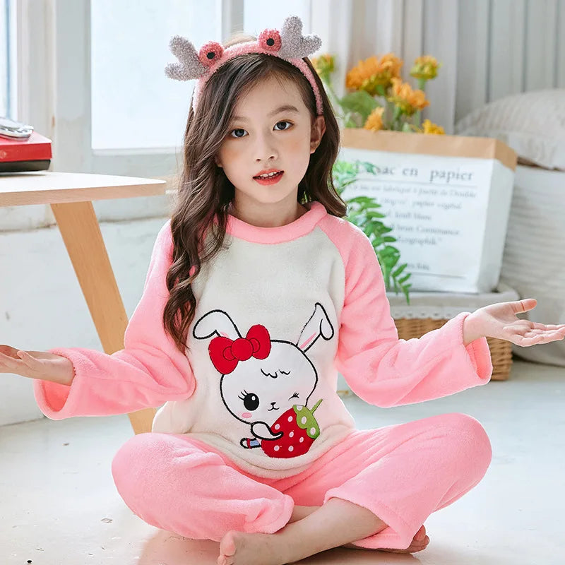 Fluffy Winter kids Pajama