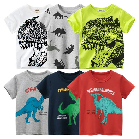 Boys Short Sleeve  Dinosaur