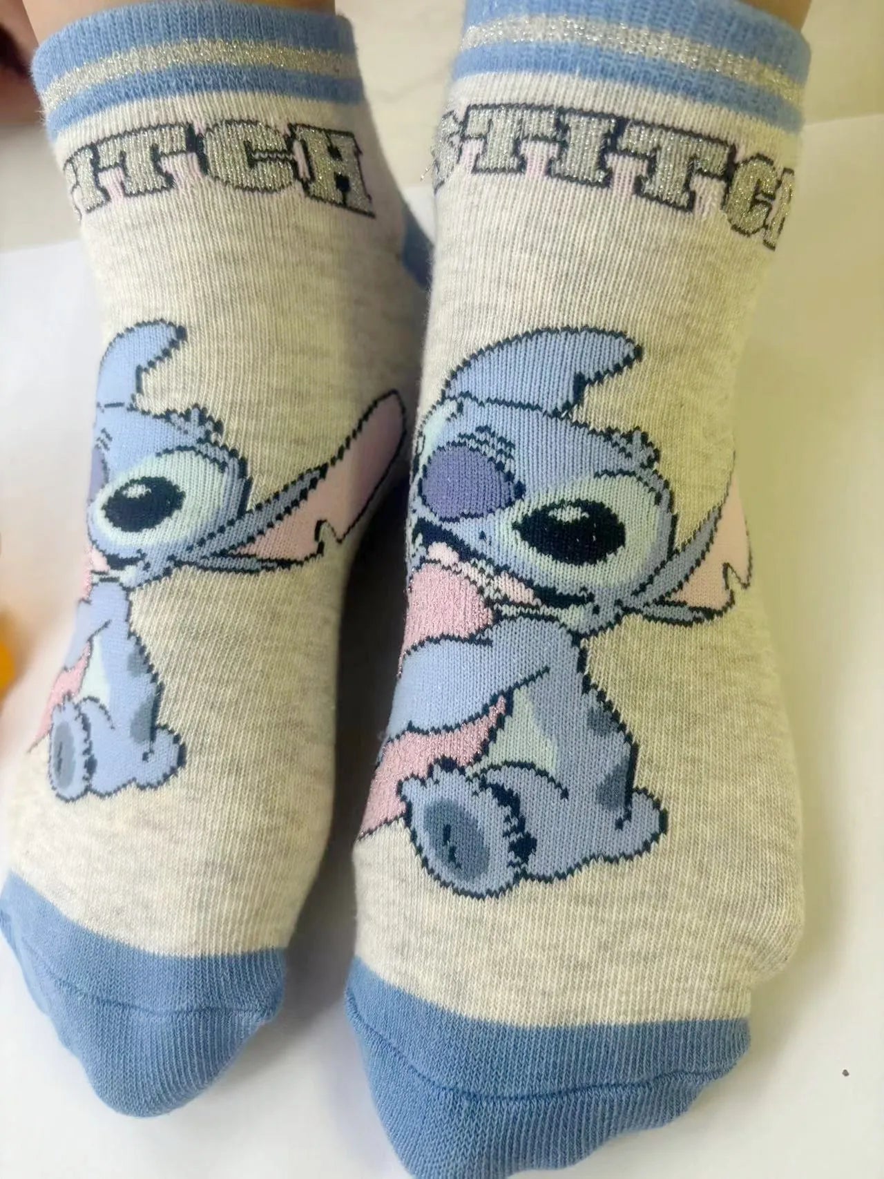 5pairs Disney Anime Stitch women Sock