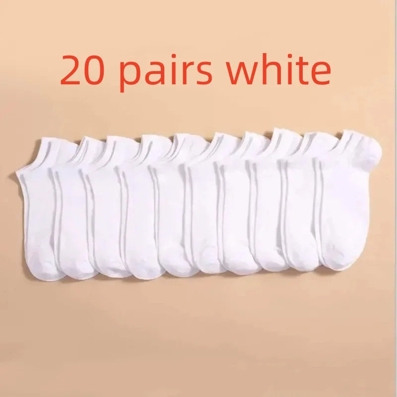 5/10/20 pairs of breathable sports socks