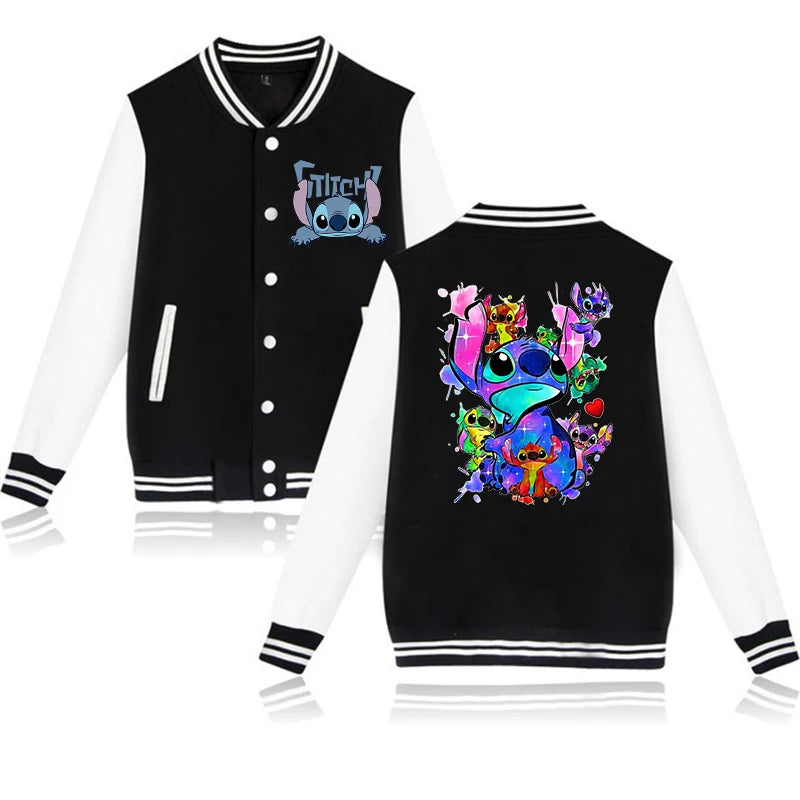 Stitch Kids Baseball Jacket