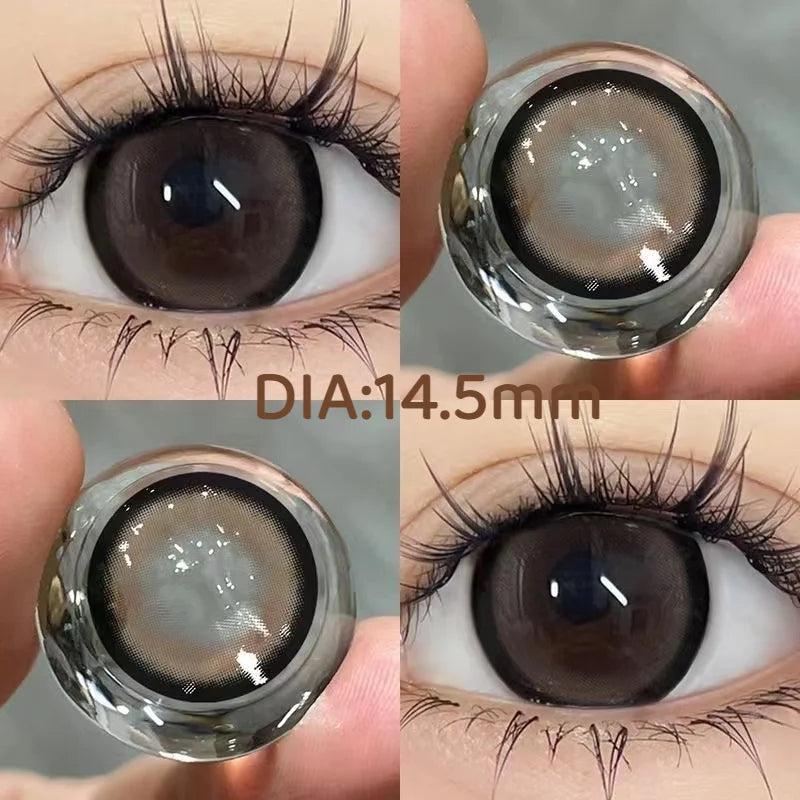 Contact Lens Soft Brown