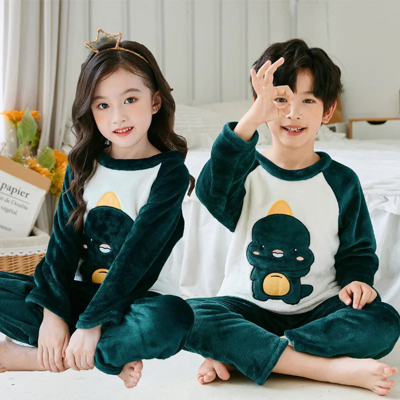 Fluffy Winter kids Pajama