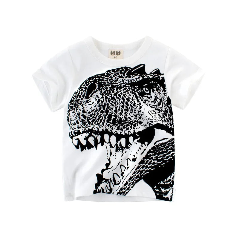 Boys Short Sleeve  Dinosaur