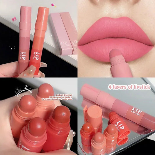 Nude Matte Lipstick Kit Combo Velvet