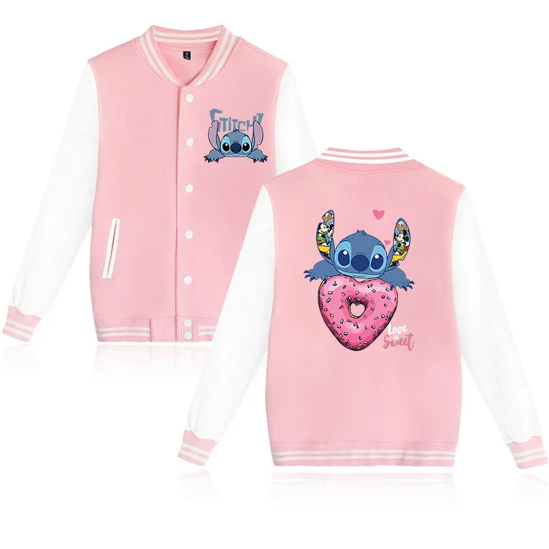 Stitch Kids Baseball Jacket