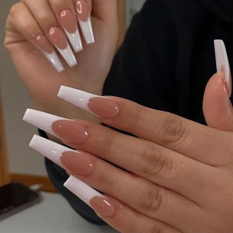 24Pcs Long Ballet False Nails