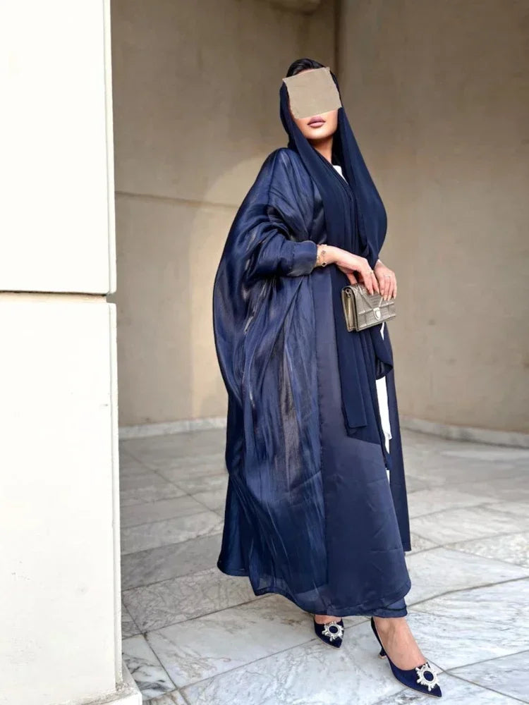 Moroccon Silky Satin Abayas