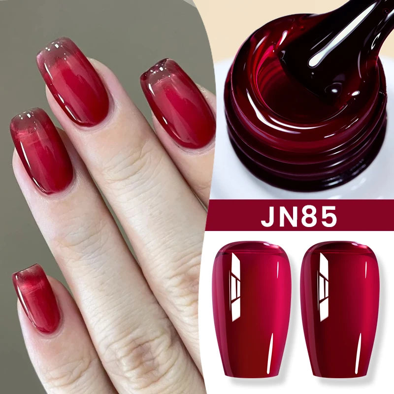 Magnetic Gel Nail Polish Wine Red Series