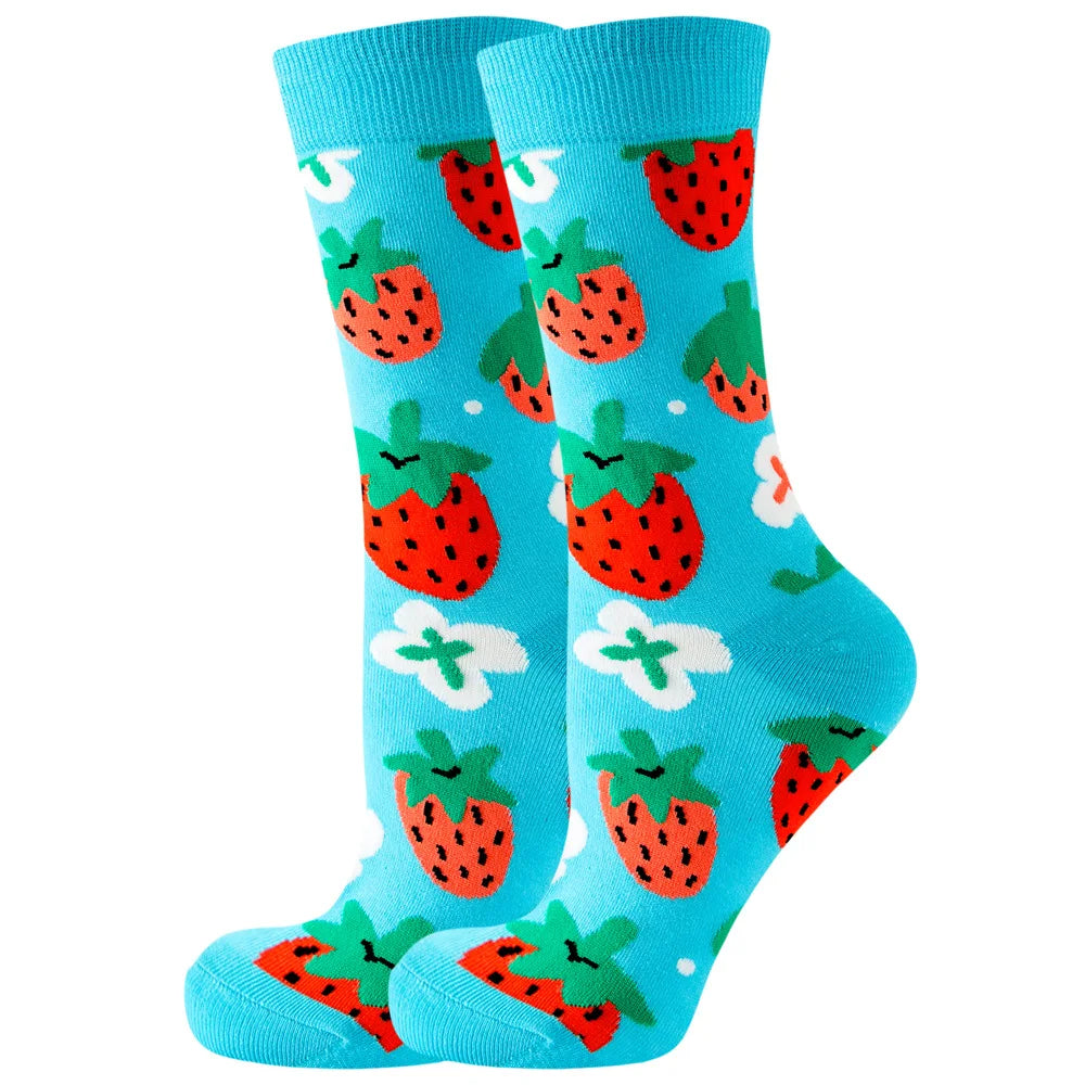 4 Pairs New Fashion Colorful Funny  Socks