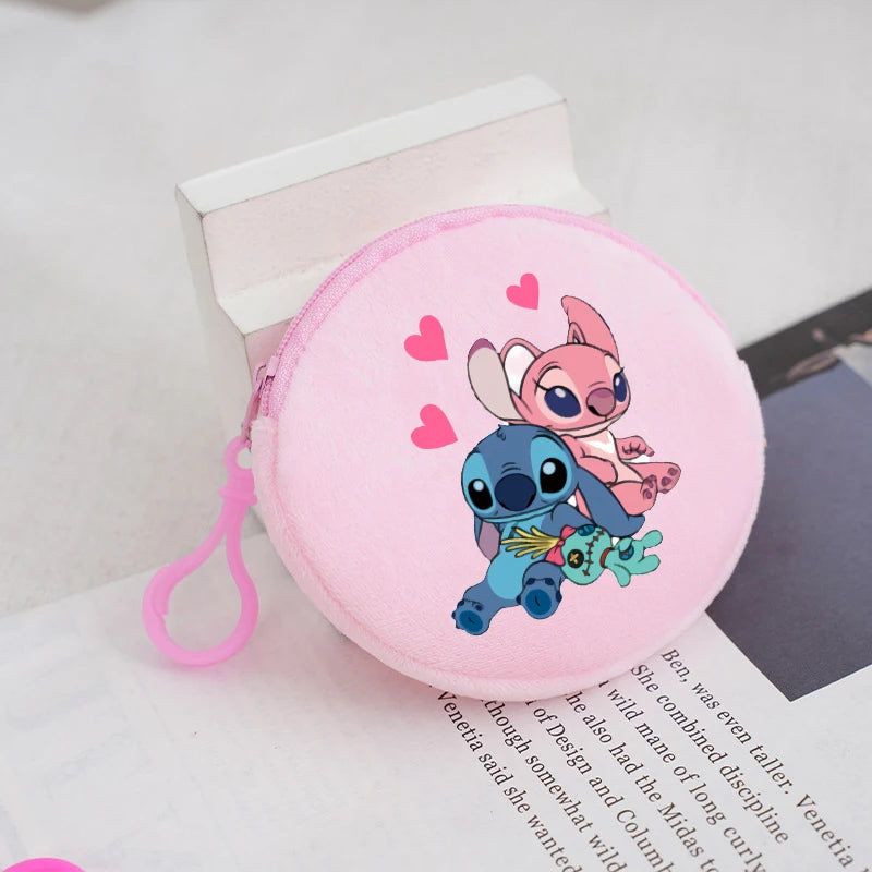 Stitch Disney Girls Plush Coin Purse