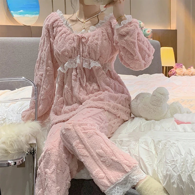 Soft Warm Women's Pajama