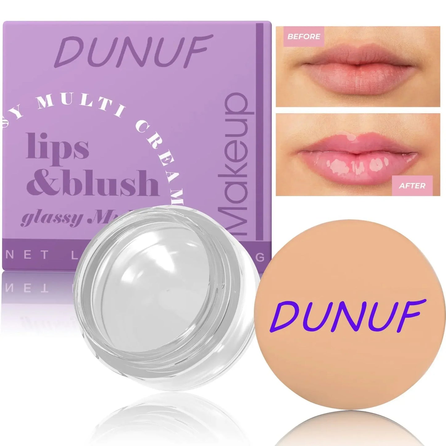 Lip & Cheek Liquid Multi Balm Temperature Changing Color