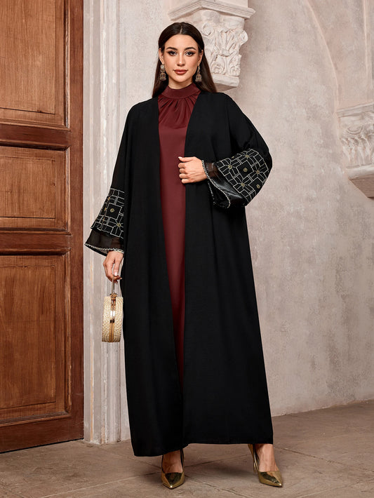 Long Robe Embroidery Abaya