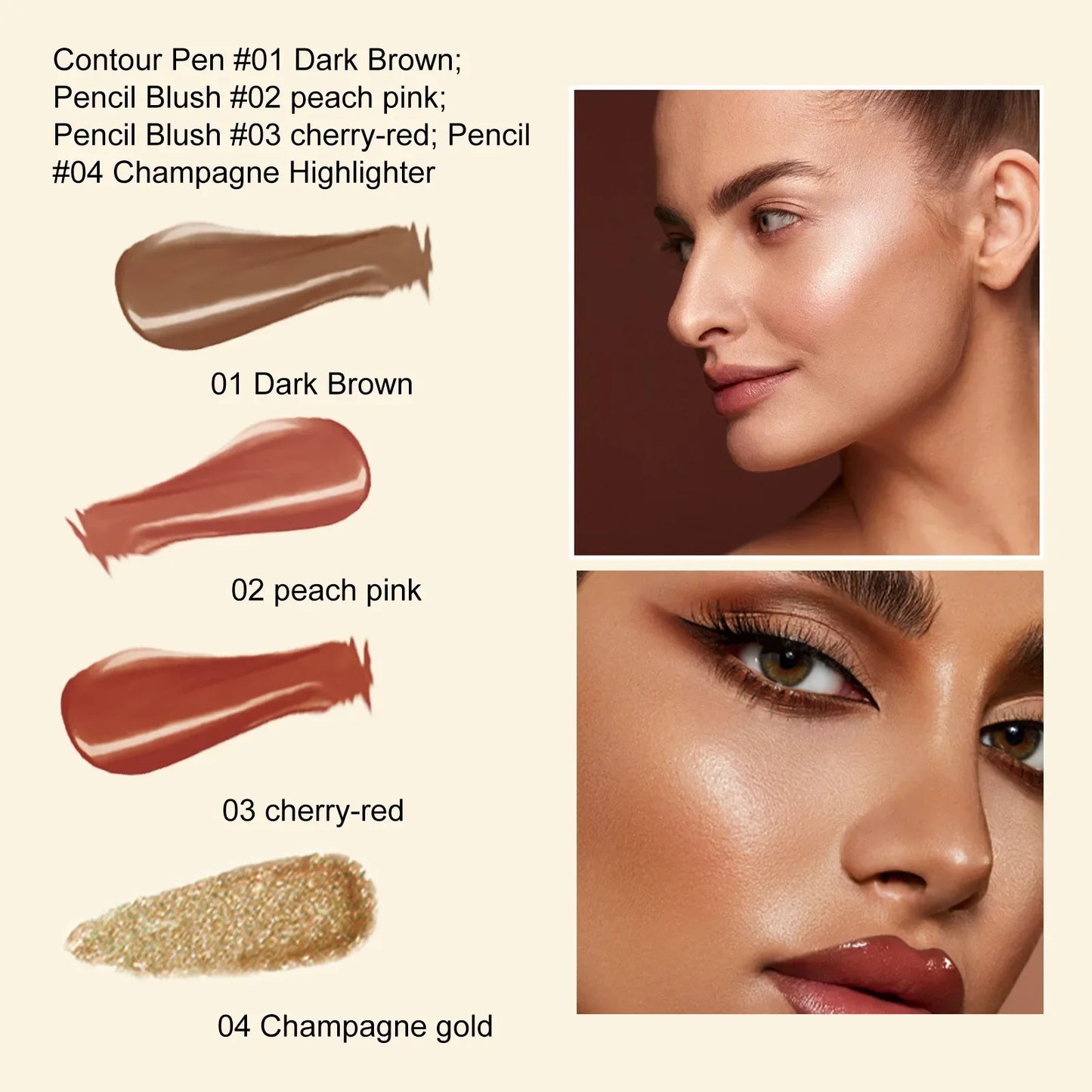 Liquid Contouring Stick Highlighting & Blush