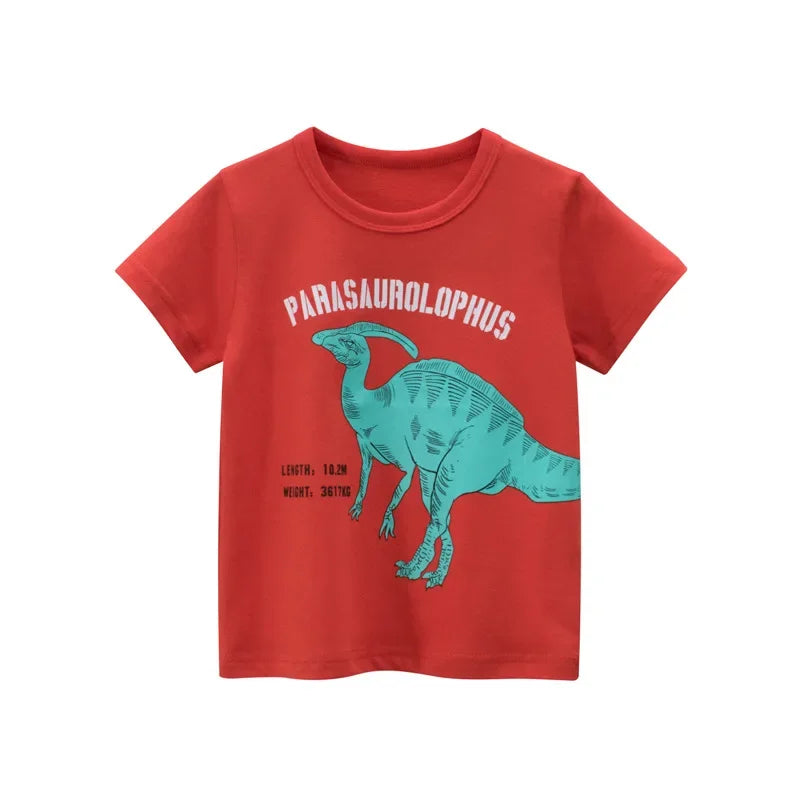 Boys Short Sleeve  Dinosaur