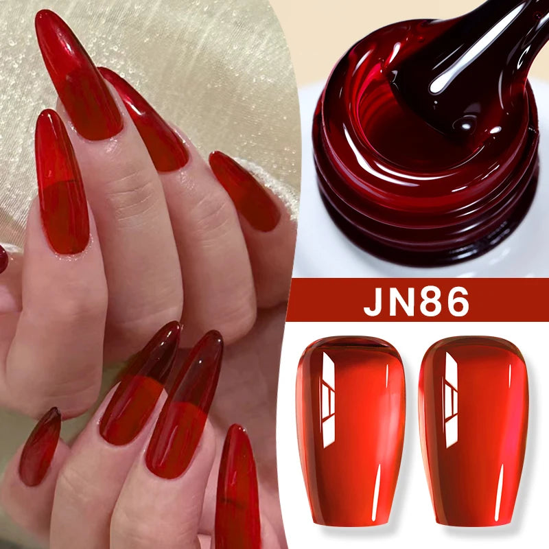 Magnetic Gel Nail Polish Wine Red Series