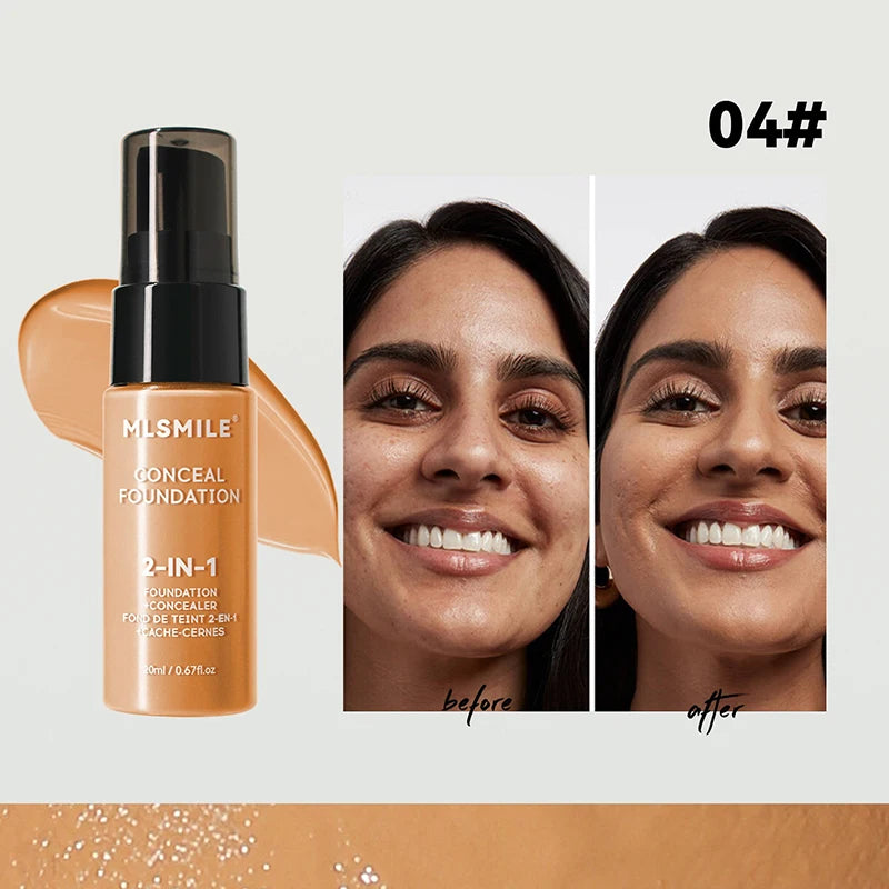 Face Foundation Cream Oil-Control Matte