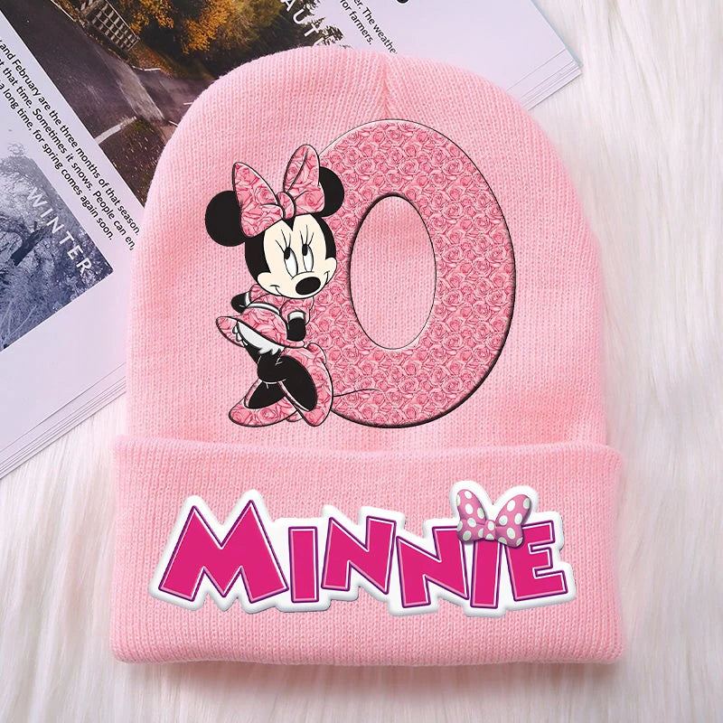 Minnie Mouse Kids Knitted Hat