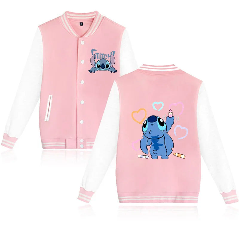 Stitch Kids Baseball Jacket