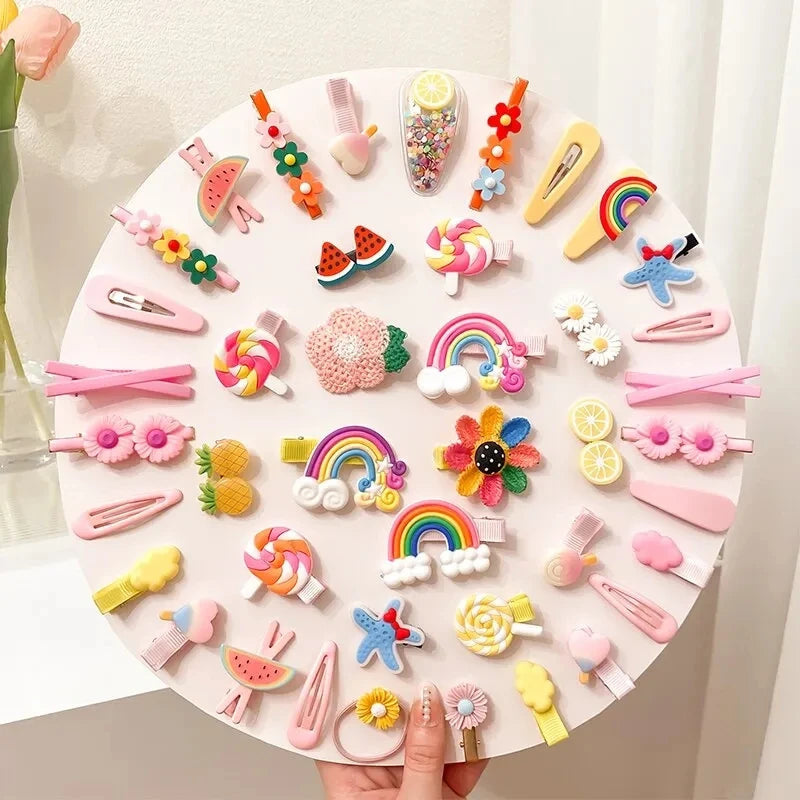 14Pcs/Set Hair Clips For Girls