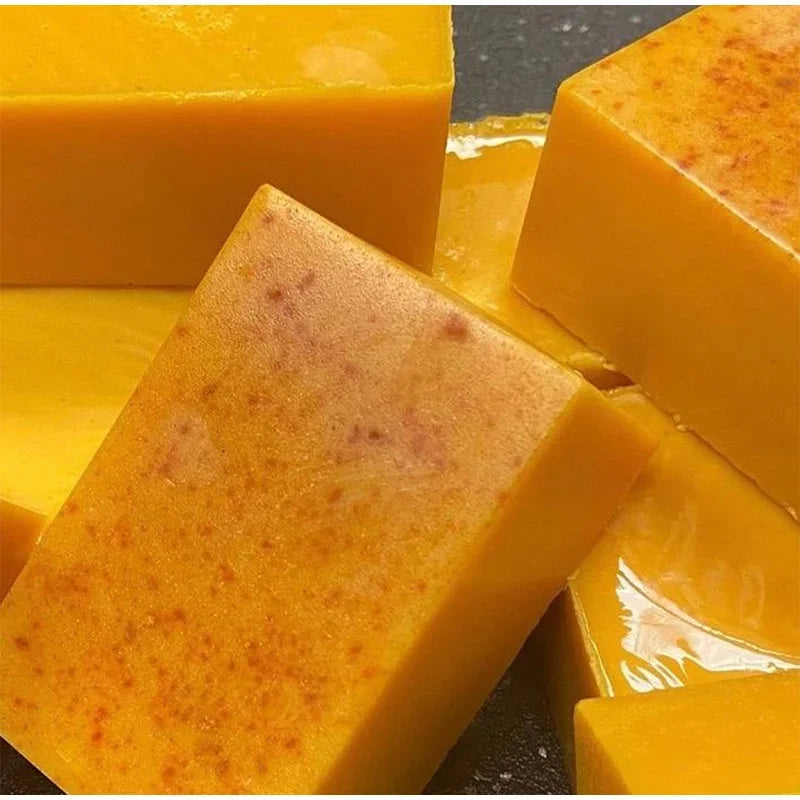 Turmeric Hand Made Soap Lemon,Acid  100g