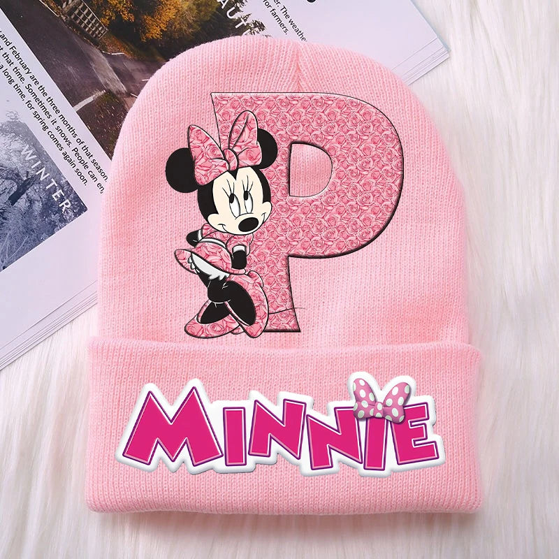 Minnie Mouse Kids Knitted Hat