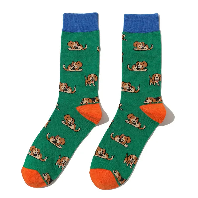 Happy Cotton Funny men Socks