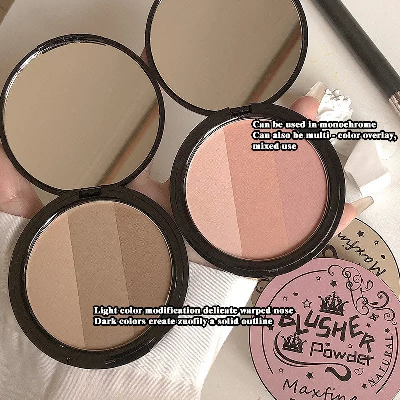 Bronzer Highlighter Palette Face Matte