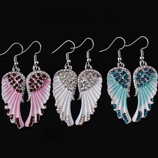 Fashion Ladies Angel Wings Earrings