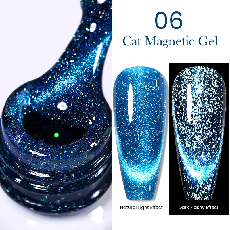 Double Light Gel Nail Polish Rainbow Glass