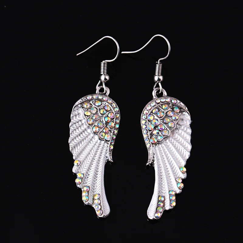 Fashion Ladies Angel Wings Earrings