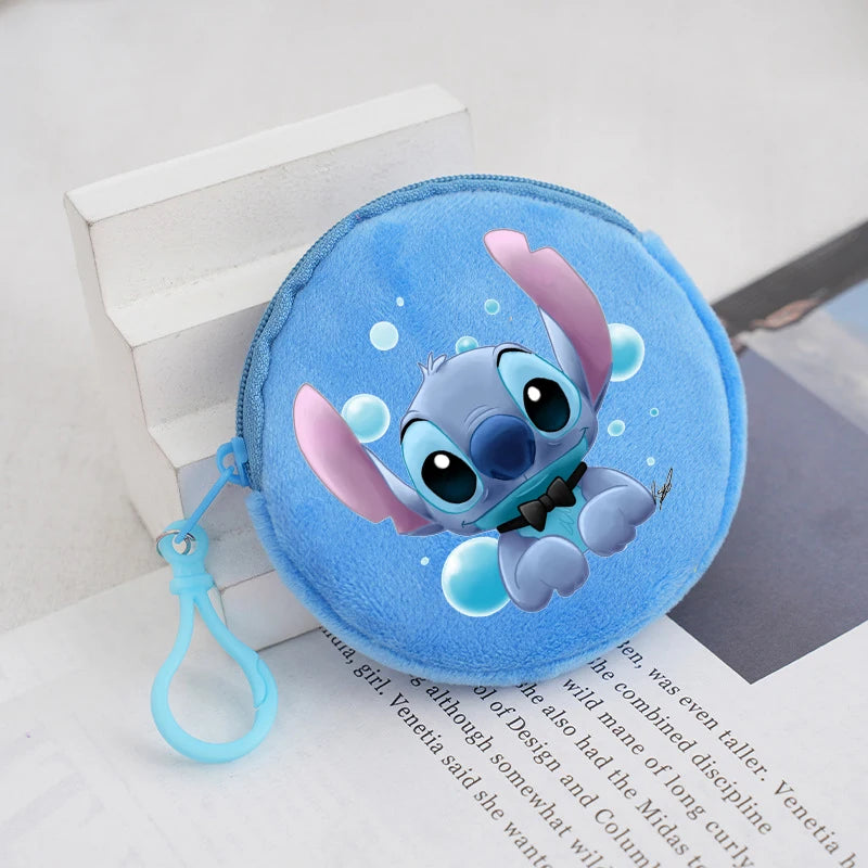 Stitch Disney Girls Plush Coin Purse