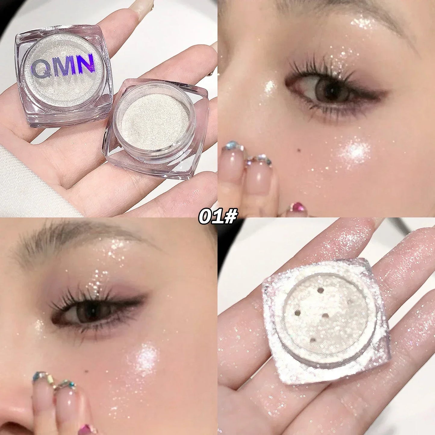 Glitter Shimmer Highlighter Powder