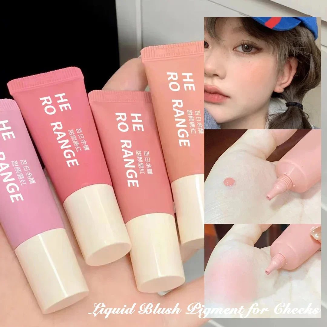 Cheek Blush Pigment Tube Moisturizing