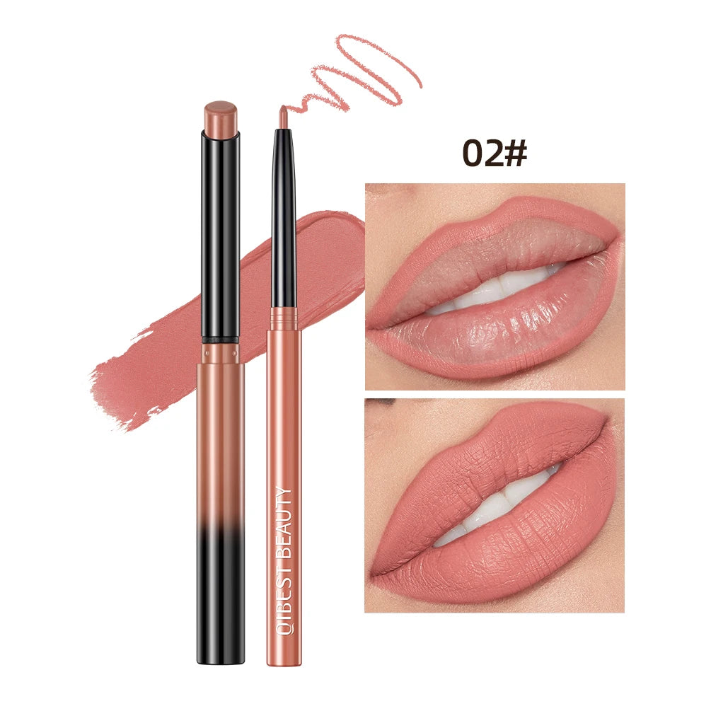 2pcs Matte Lipstick Lipliner Pen Set