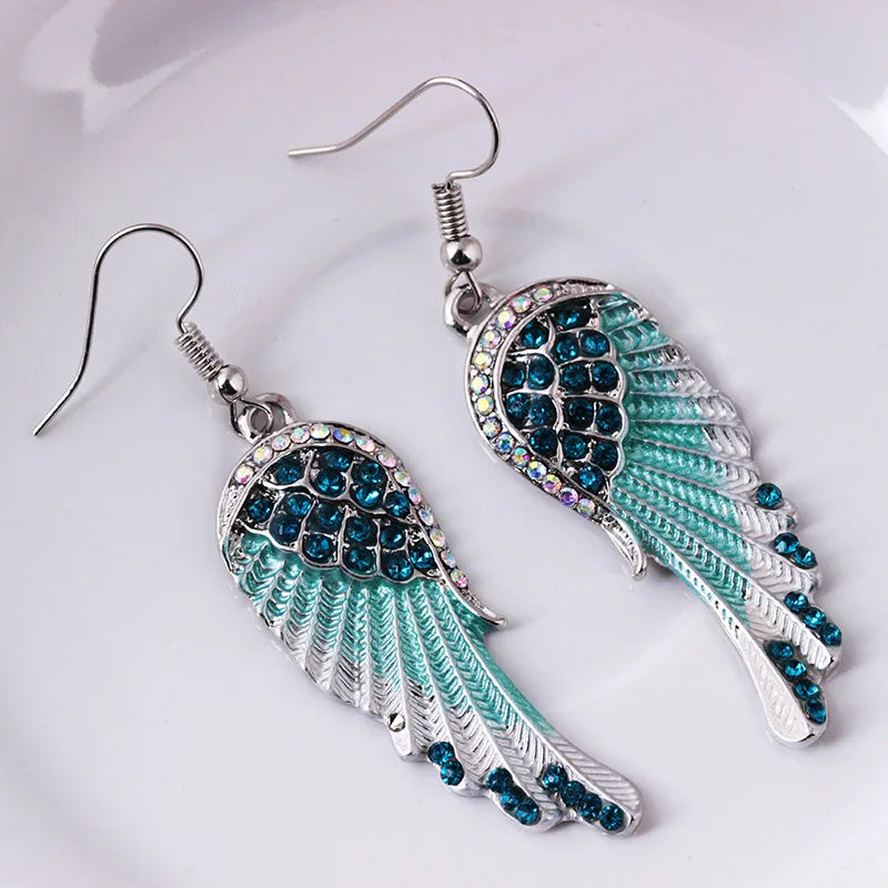 Fashion Ladies Angel Wings Earrings