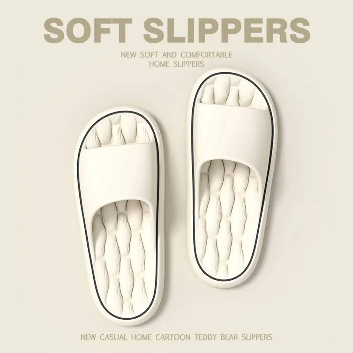 Ultra Light Soft Slippers Simple Fashion