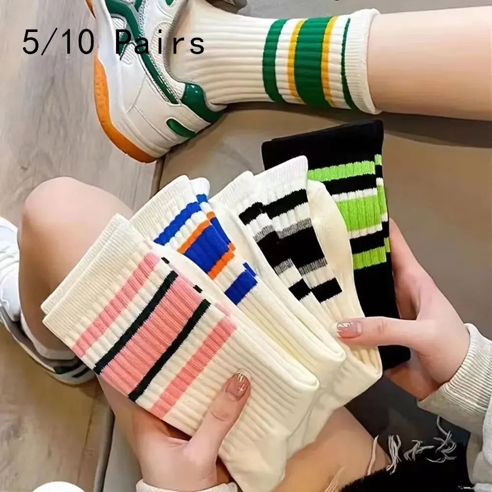 5/10 Pairs Unisex Socks