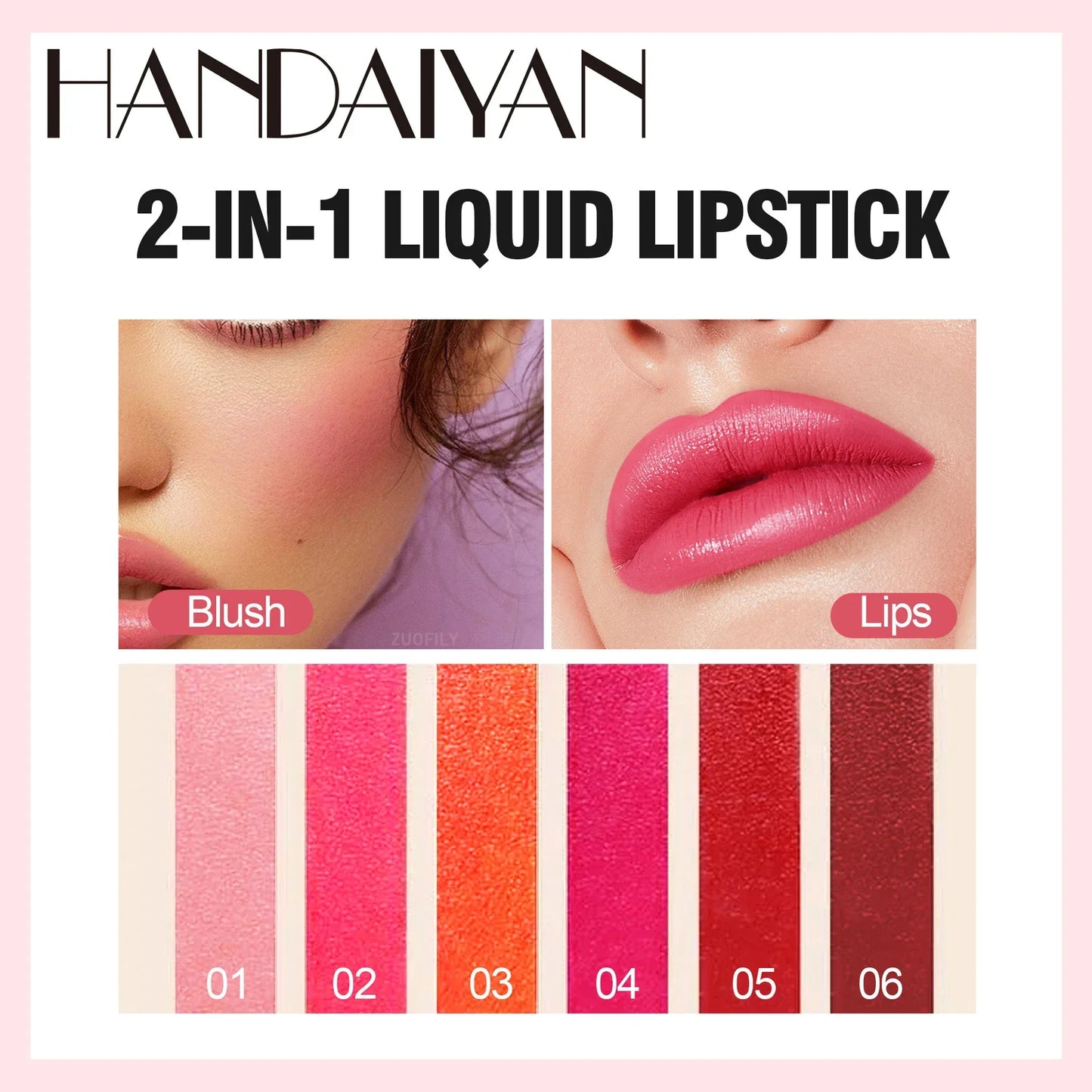 Fruit Juice Lip Tint Non-stick Cup,Liquid Lipstick  Waterproof