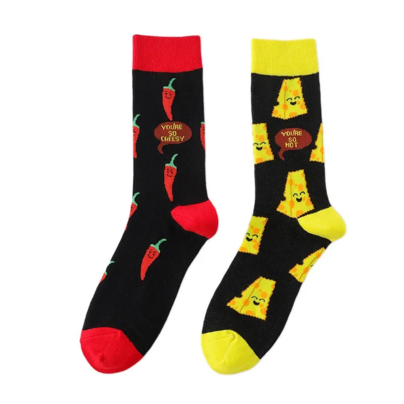 Happy Cotton Funny men Socks