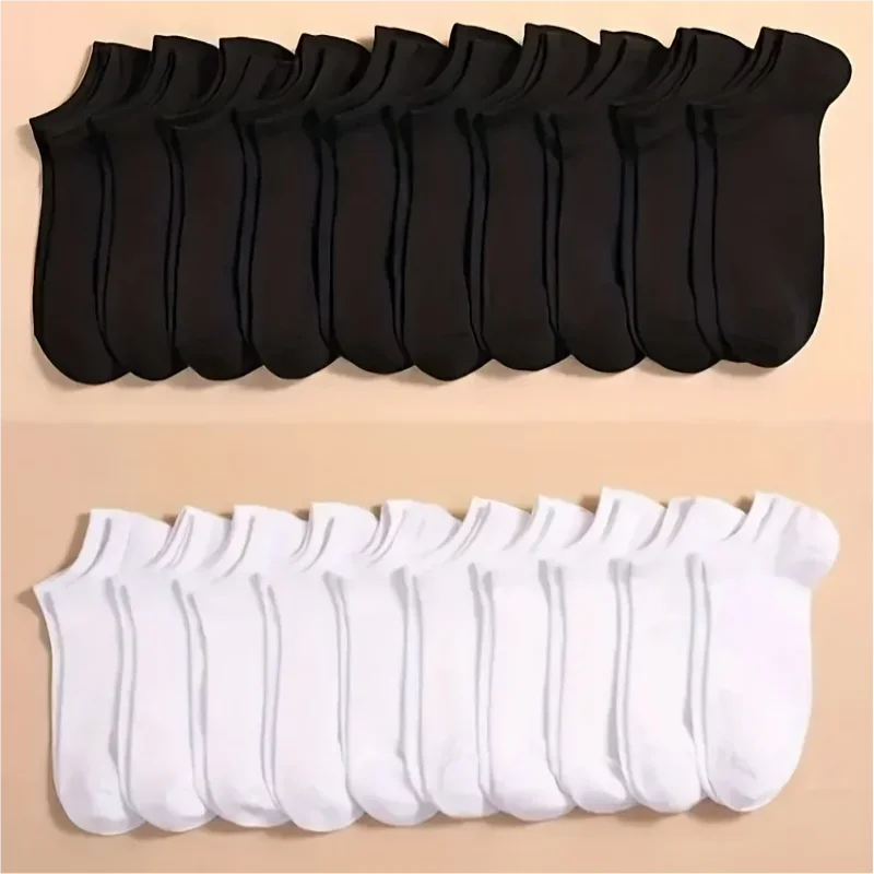 5/10/20 pairs of breathable sports socks