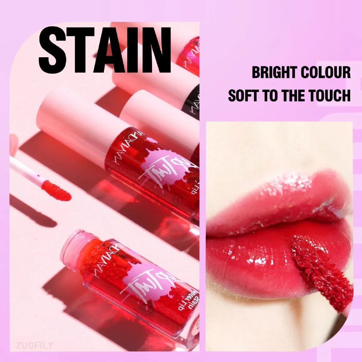 Fruit Juice Lip Tint Non-stick Cup,Liquid Lipstick  Waterproof