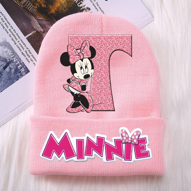 Minnie Mouse Kids Knitted Hat