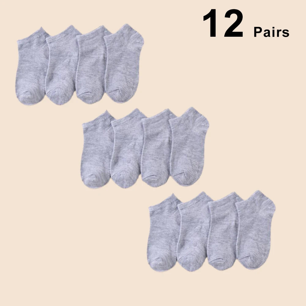 10/12/20 Pairs Men Solid Color  Socks