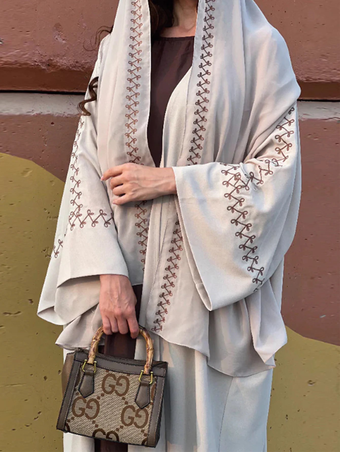 Unique Abaya Set with hijab