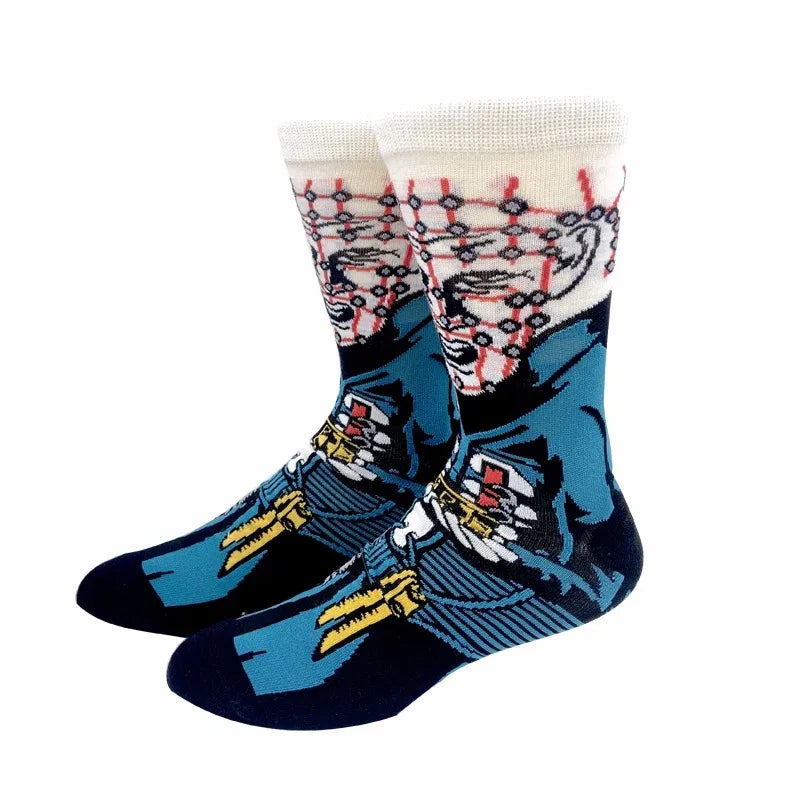 1 Pair New Anime Men Socks