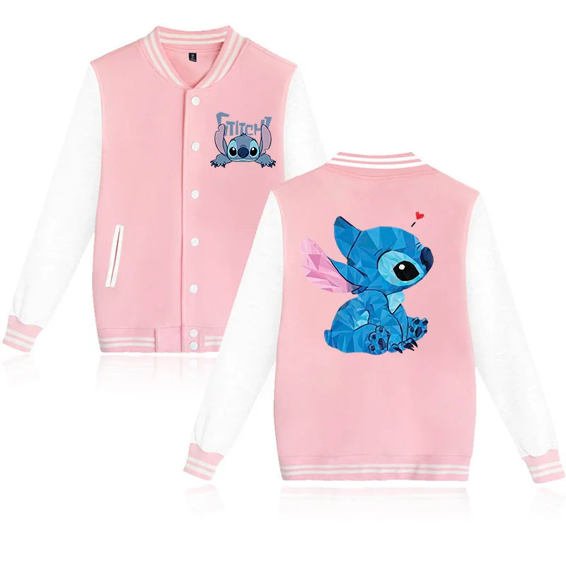 Stitch Kids Baseball Jacket