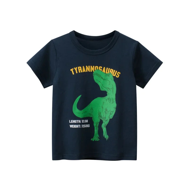 Boys Short Sleeve  Dinosaur