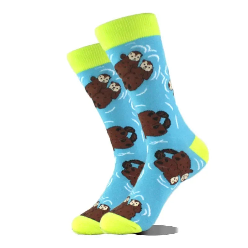 Happy Cotton Funny men Socks